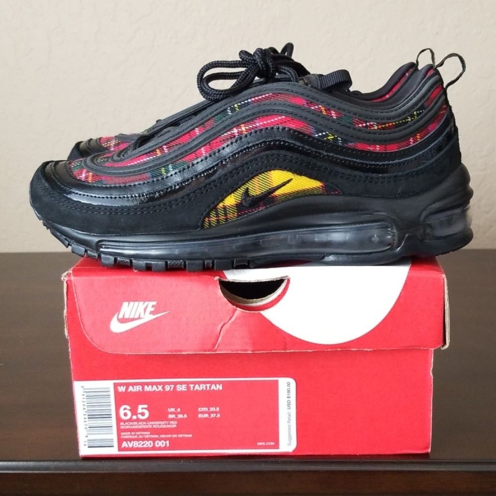 NEW Womens Nike Air Max 97 SE Tartan